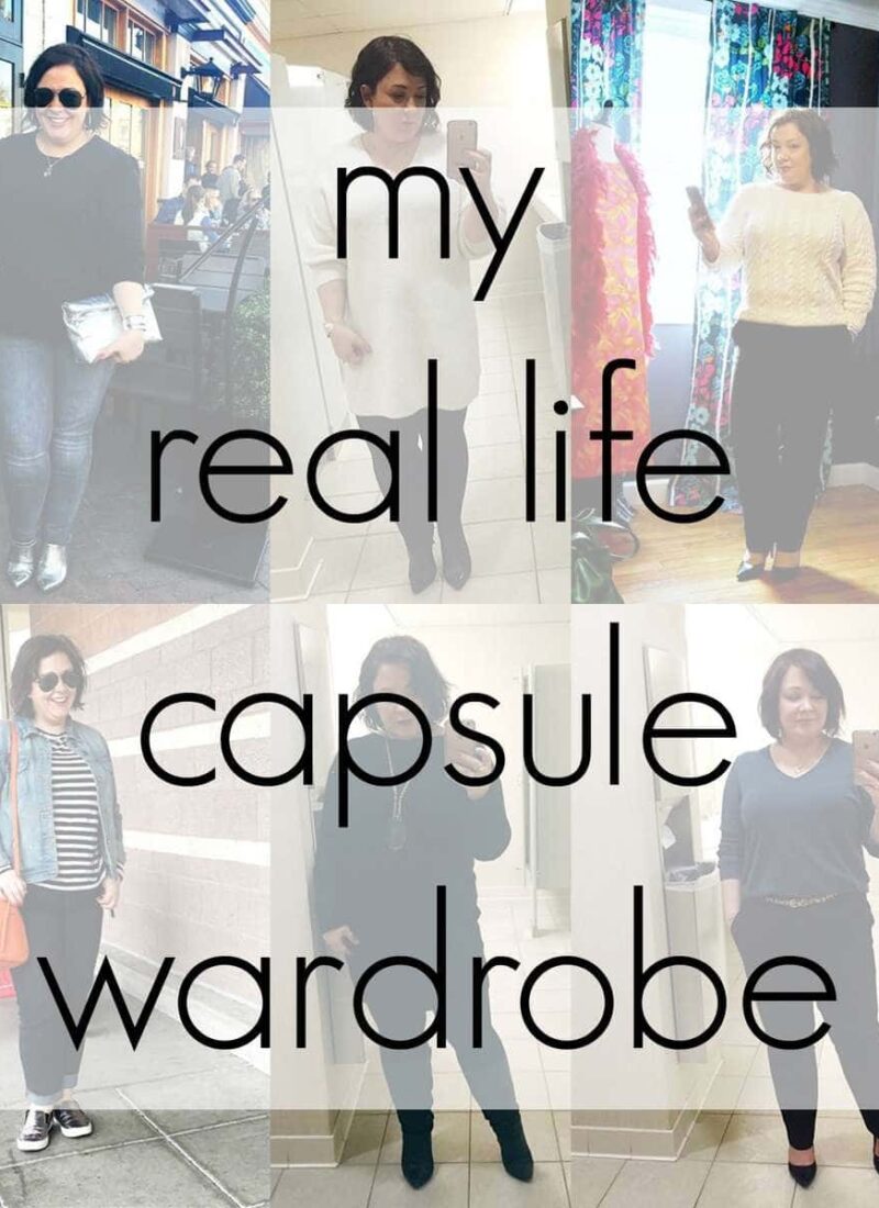 Walking the Talk: My Real Life Capsule Wardrobe