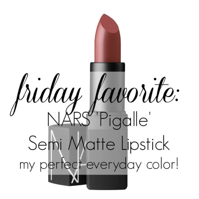 NARS Pigalle Semi Matte Lipstick My Lips Only Better Perfect Everyday Color - Wardrobe Oxygen
