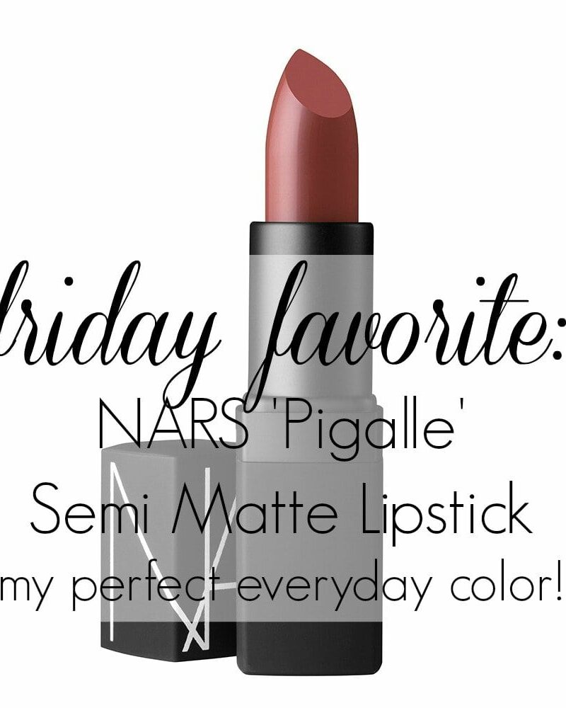 NARS Pigalle Semi Matte Lipstick My Lips Only Better Perfect Everyday Color - Wardrobe Oxygen