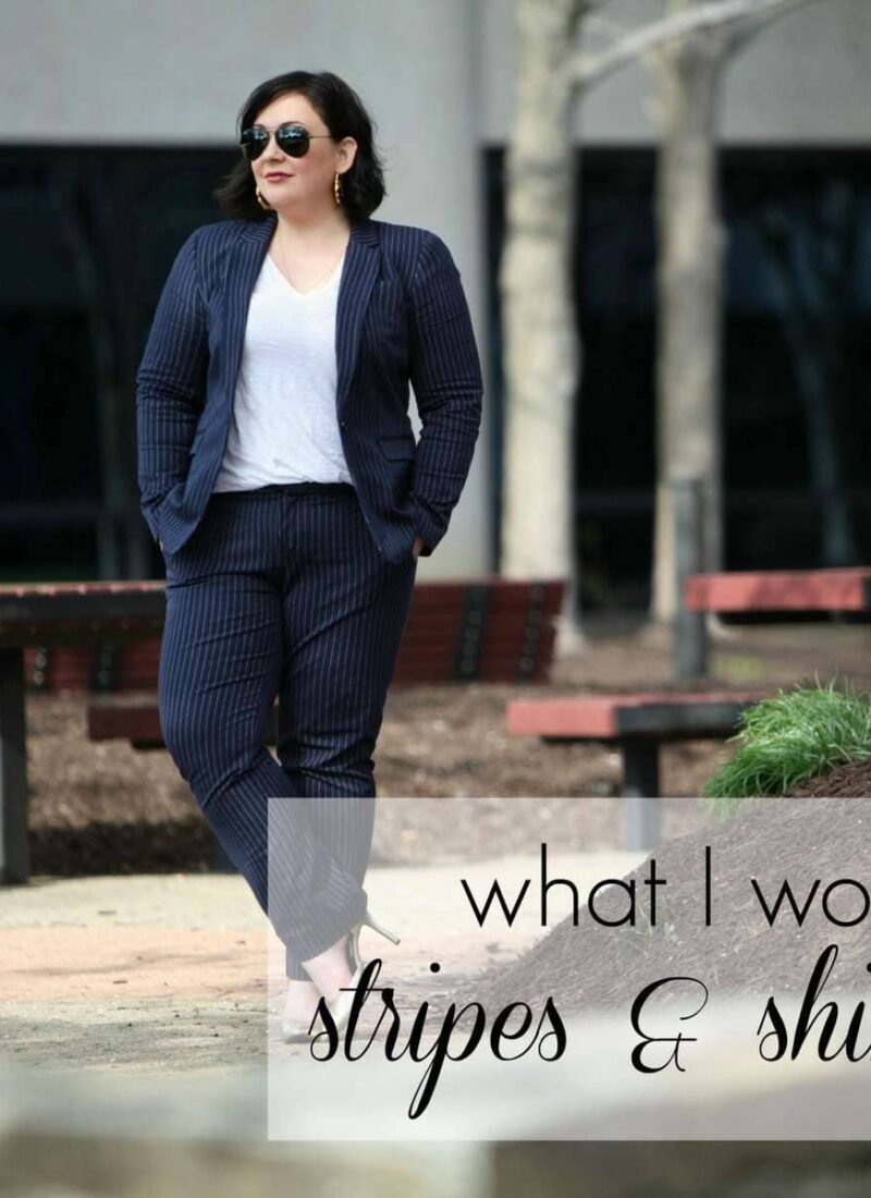 Wardrobe Oxygen What I Wore - Stripes and Shine What I Wore: Stripes and Shine