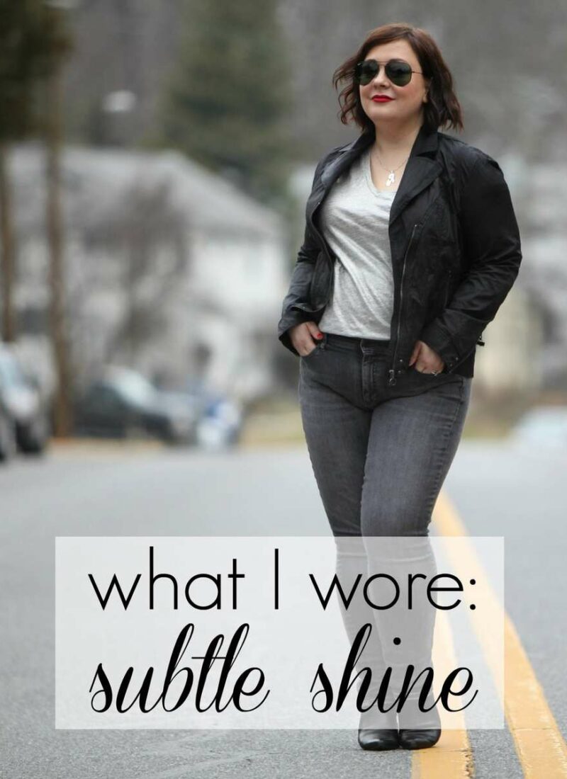 Wardrobe Oxygen What I Wore Subtle Shine featuring Stella Carzinski What I Wore: Subtle Shine