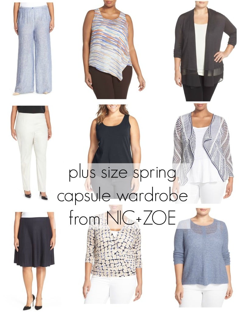 Wardrobe Oxygen: Plus Size Spring Capsule Wardrobe from NIC+ZOE at Nordstrom