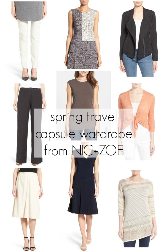 Wardrobe Oxygen: Spring Travel Capsule Wardrobe via NIC+ZOE for Nordstrom