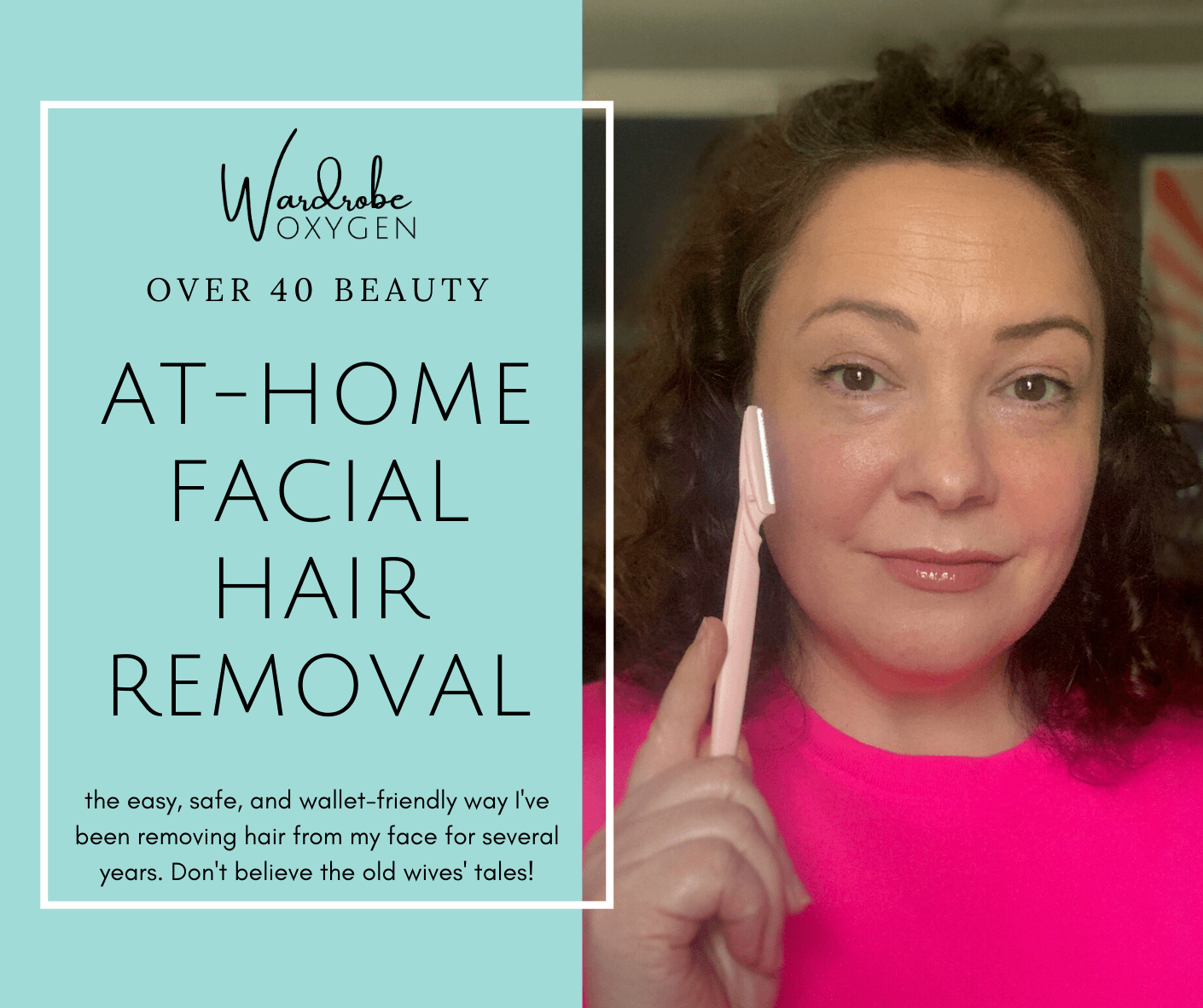 at home facial hair removal
