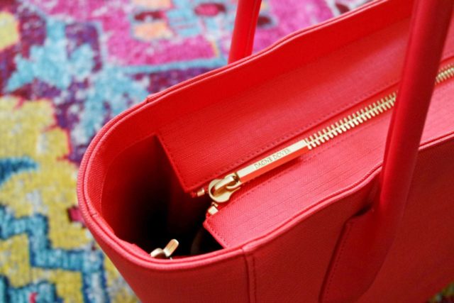 Dagne Dover 15" Vermilion Tote review