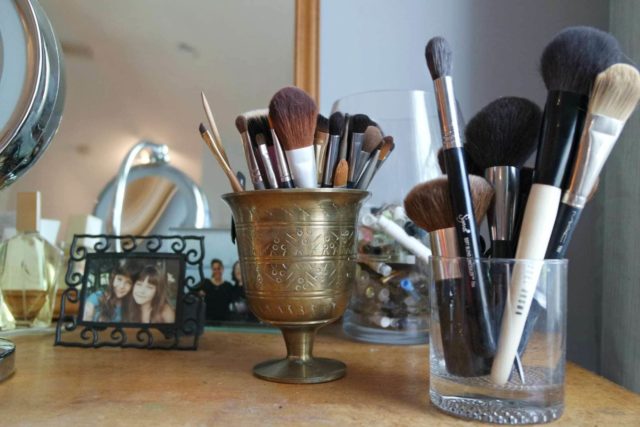 closeup of Wardrobe Oxygen's dressing table