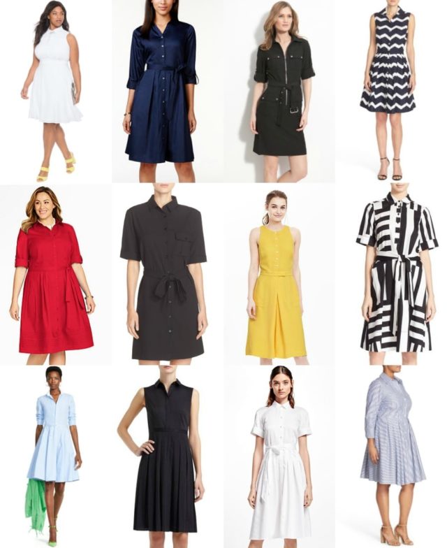 shirtdresses for spring and summer - wardrobe oxygen