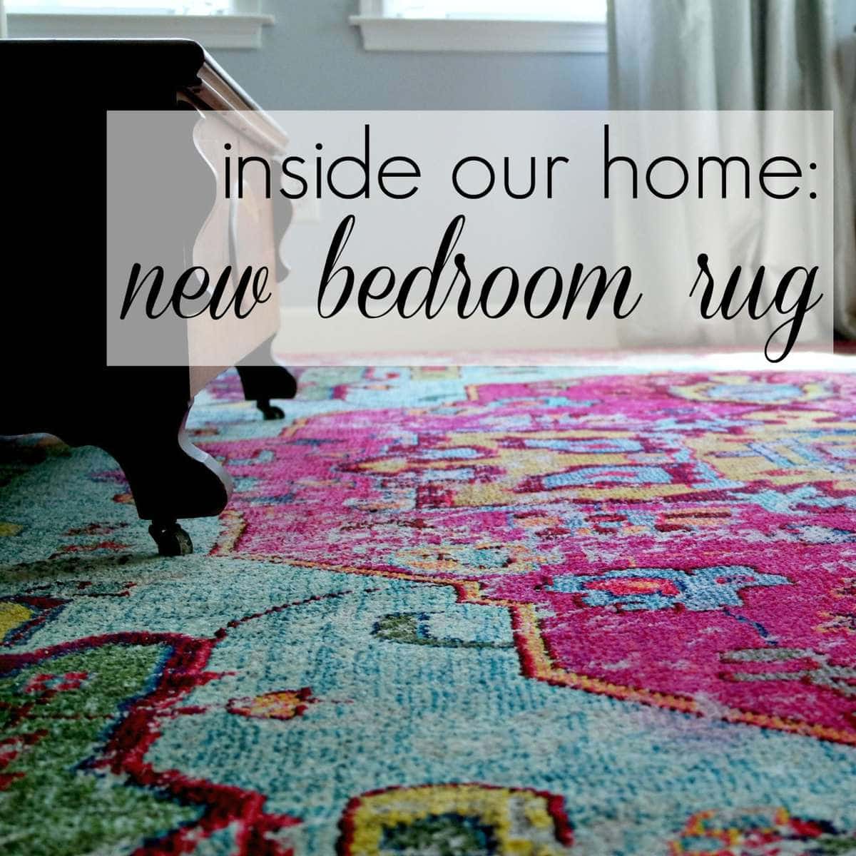 Our New Bedroom Rug from Rugs USA