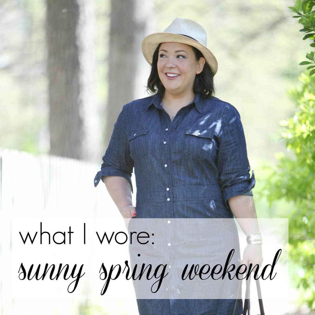 What I Wore: Sunny Spring Weekend