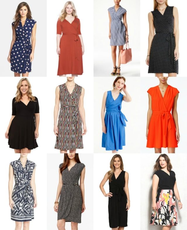 wrap dresses for spring and summer - wardrobe oxygen