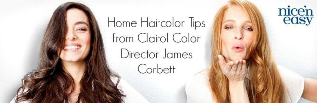 Home Haircolor Tips from Clairol Color Director James Corbett