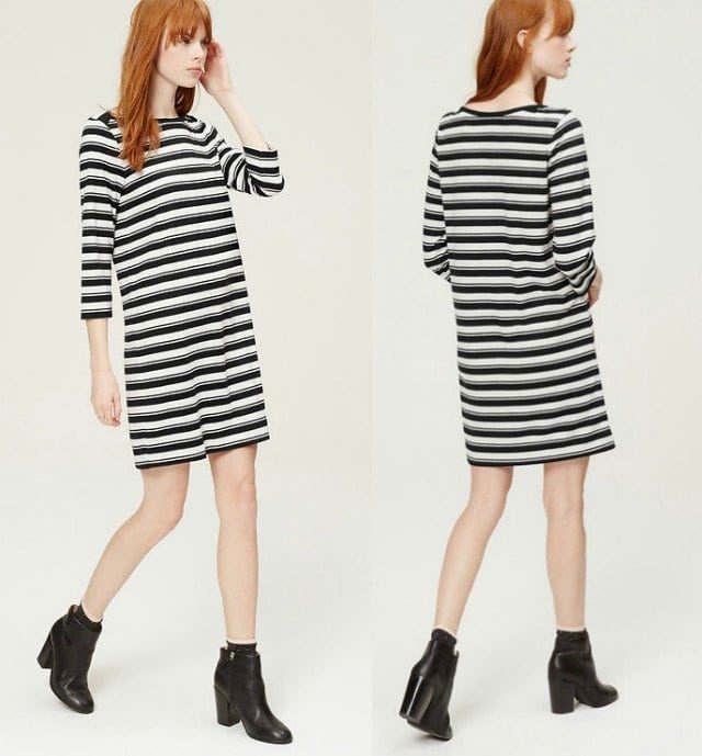 Wardrobe Oxygen - LOFT Ahoy Striped Dress Review