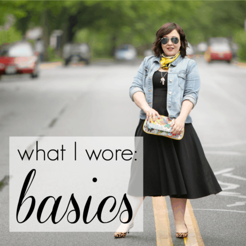 What I Wore: Basics