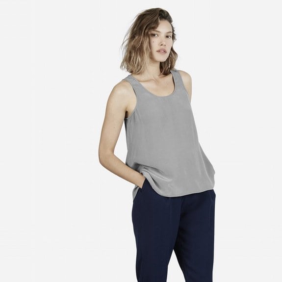 Everlane The Silk Tank Review - Wardrobe Oxygen | Thoughts on Everlane Sizing featured by popular DC curvy fashion blogger, Wardrobe Oxygen
