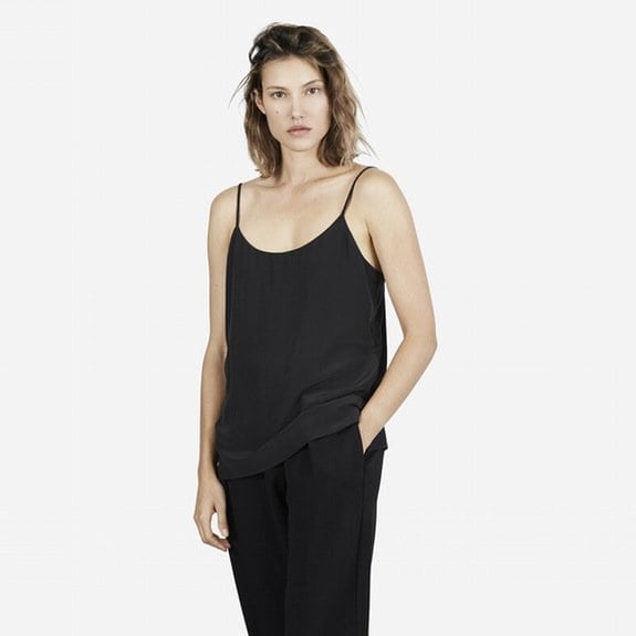 Everlane Silk Camisole Review - Wardrobe Oxygen | Thoughts on Everlane Sizing featured by popular DC curvy fashion blogger, Wardrobe Oxygen