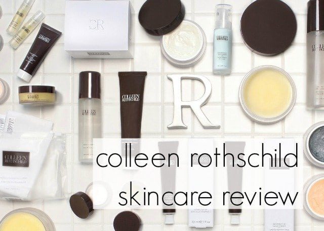 colleen rothschild skincare review - wardrobe oxygen