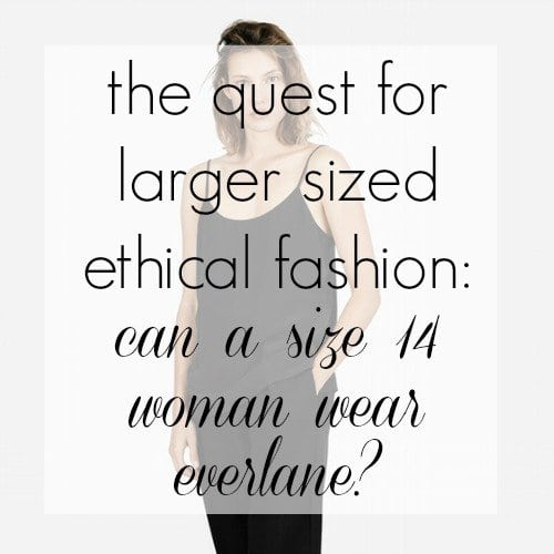 | Thoughts on Everlane Sizing featured by popular DC curvy fashion blogger, Wardrobe Oxygen