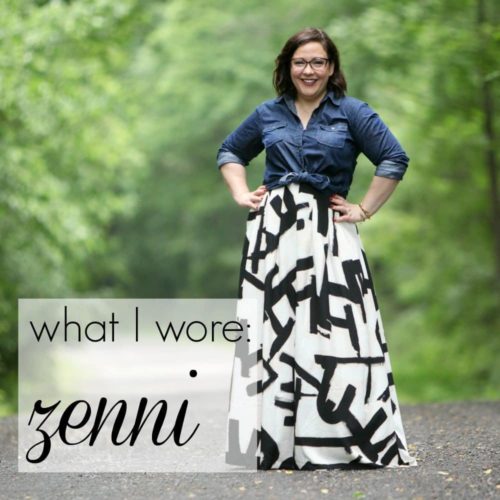 What I Wore: Zenni