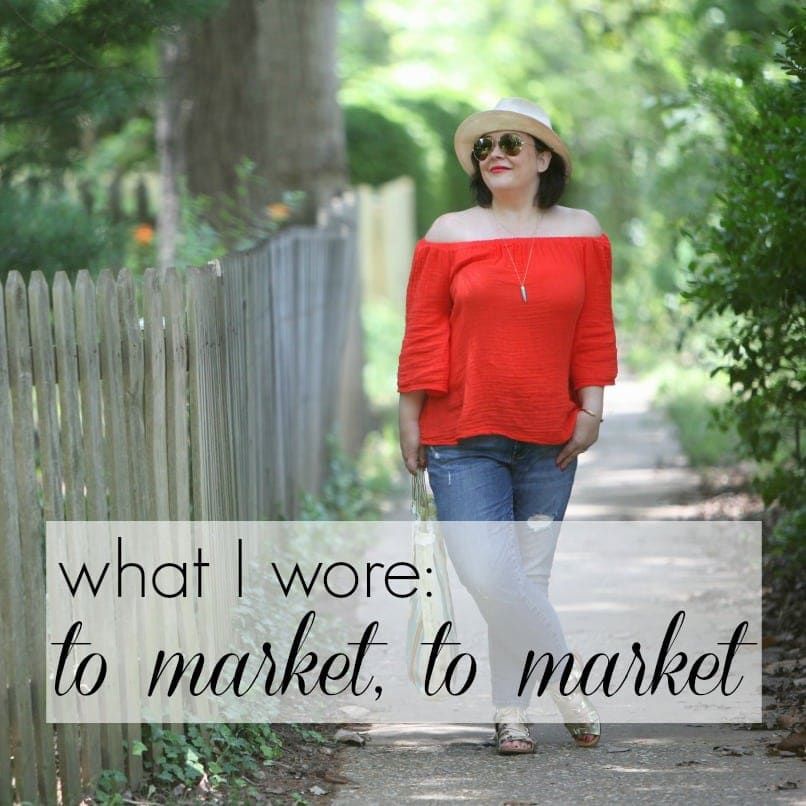 What I Wore: To Market To Market