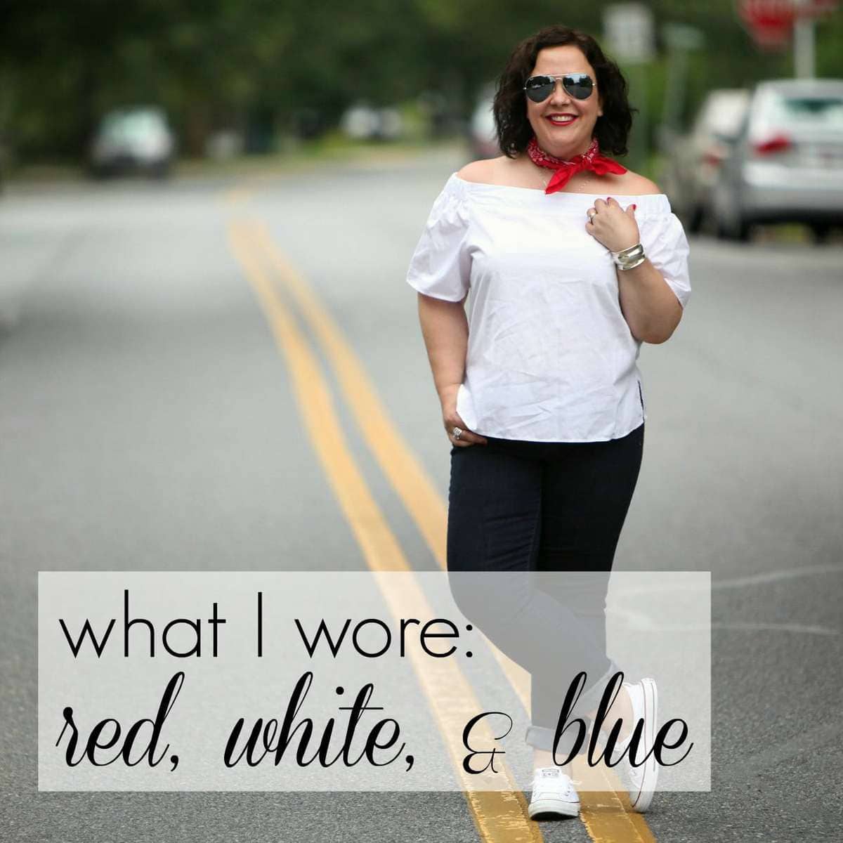 What I Wore: Red White and Blue