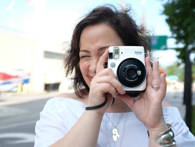 Visiting St. Louis with the Fuji Film INSTAX Mini Camera 1 Wardrobe Oxygen: Fuji INSTAX Camera review and giveaway
