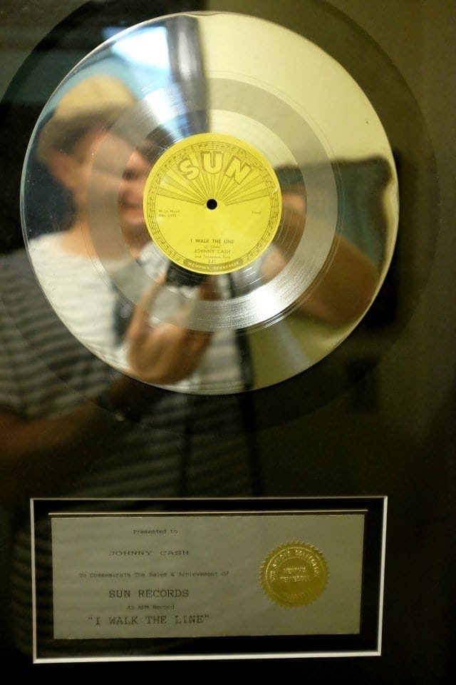 Johnny Cash I Walk the Line Record Sun Records Memphis