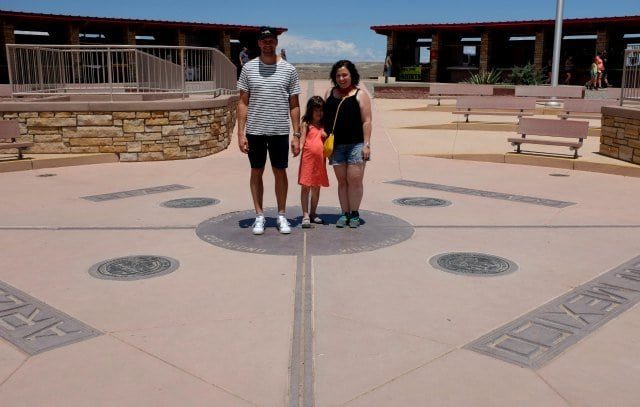 The Garys at Four Corners Monument