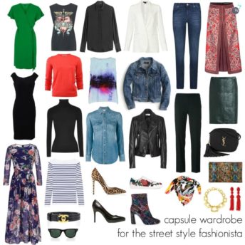 Capsule Wardrobe: Street Style Fashionista - Wardrobe Oxygen