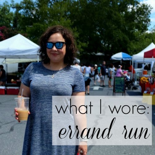 What I Wore: Weekend Errand Run