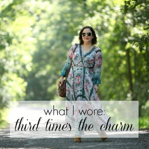 What I Wore: Third Time’s the Charm