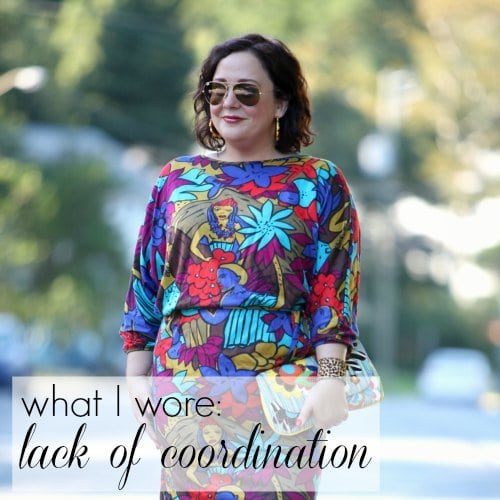 What I Wore: Lack of Coordination