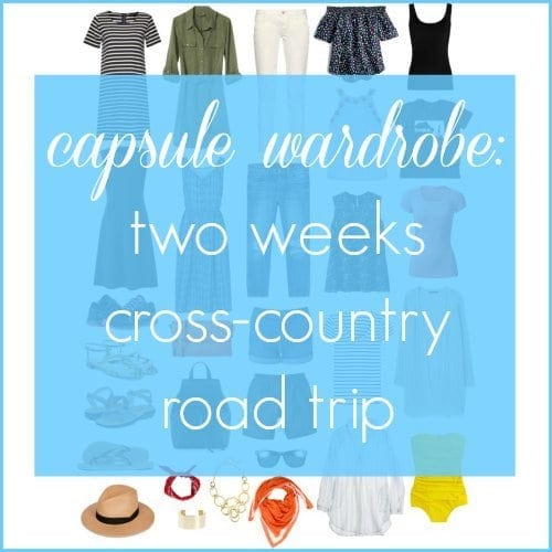 Capsule Wardrobe: Two Weeks Road Trip