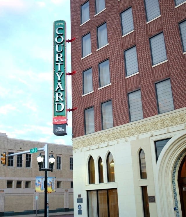 courtyard by marriott downtown amarillo texas review