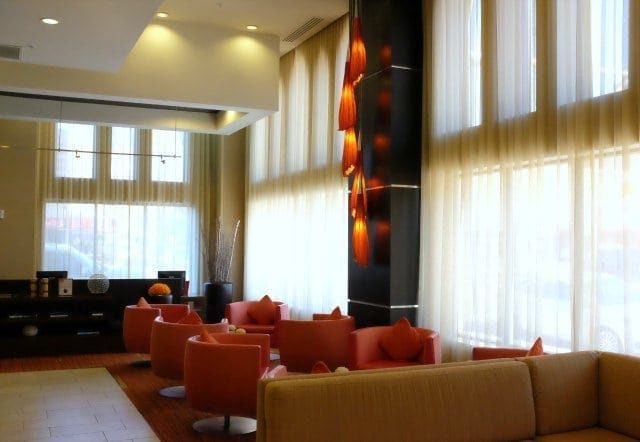 lobby at courtyard by marriott amarillo