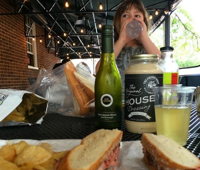 lunch at the cheese shop williamsburg