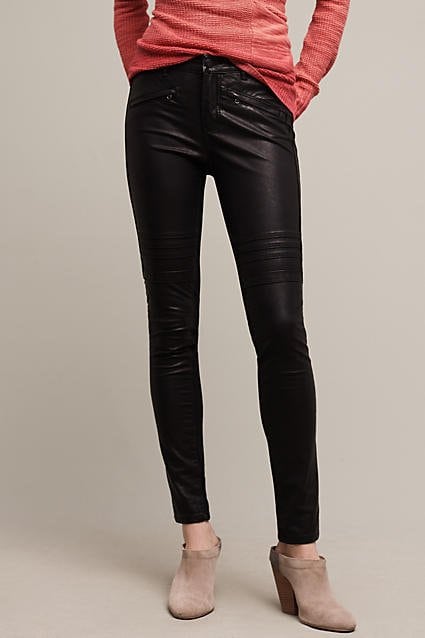 Pilcro Vegan Leather Ponte Jeans