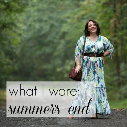 What I Wore: Summer’s End