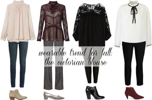 Wearable Trend for Fall: The Victorian Blouse