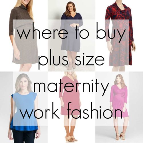 Where to Buy Plus Size Maternity Work Clothes