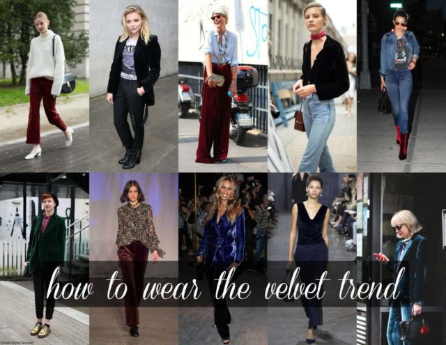 Wardrobe Oxygen: How to wear the velvet trend