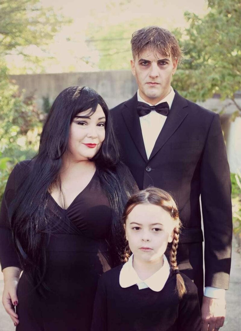 Wardrobe Oxygen Halloween 2016 as The Addams Family Addams Family Costume
