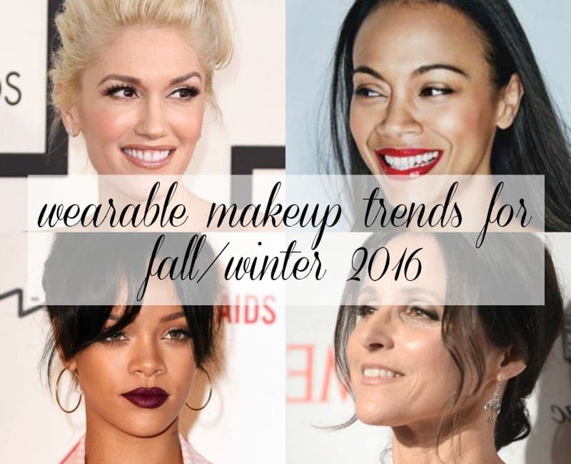 Wearable Makeup Trends for Fall/Winter 2016