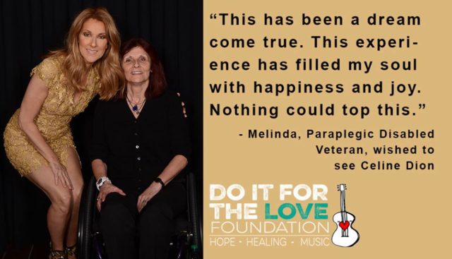 Do It for the Love Foundation - Celine Dion