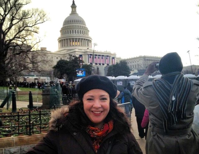 What to Wear to a Protest March featured by popular Washington DC petite fashion blogger, Wardrobe Oxygen