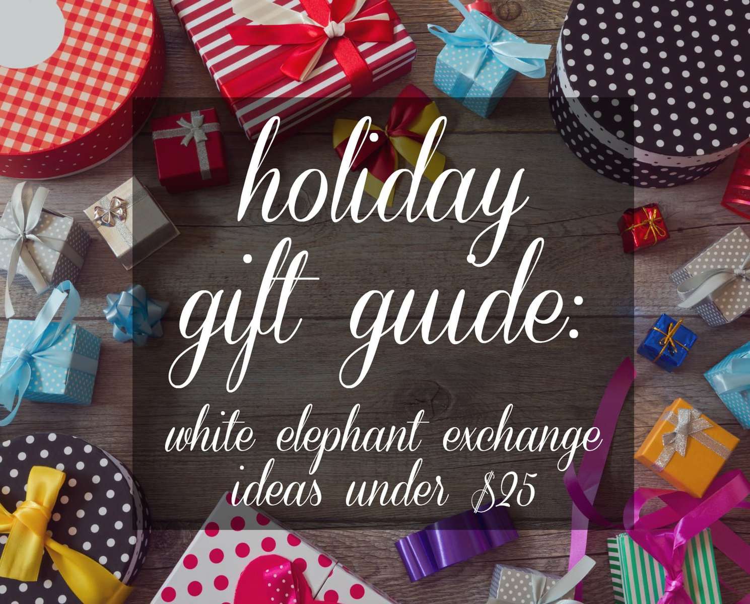 holiday gift ideas under $30 🤝🎄 #whiteelephant #giftguide