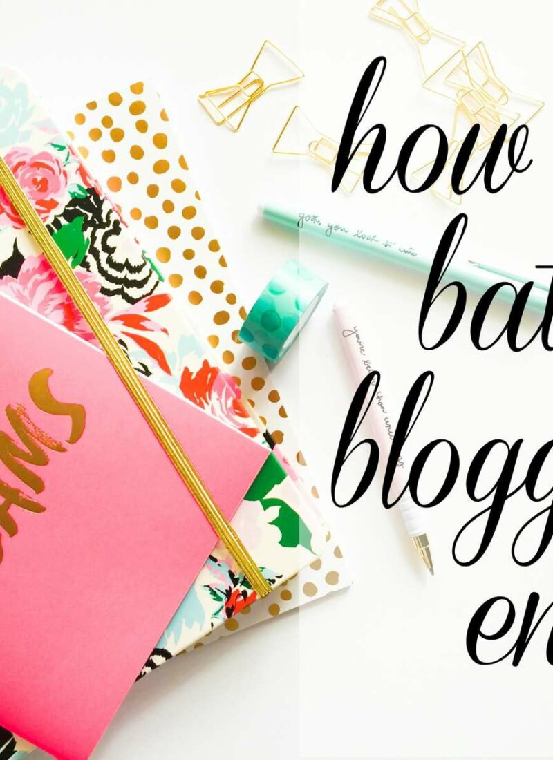 Wardrobe Oxygen's tips on how to battle blogger envy
