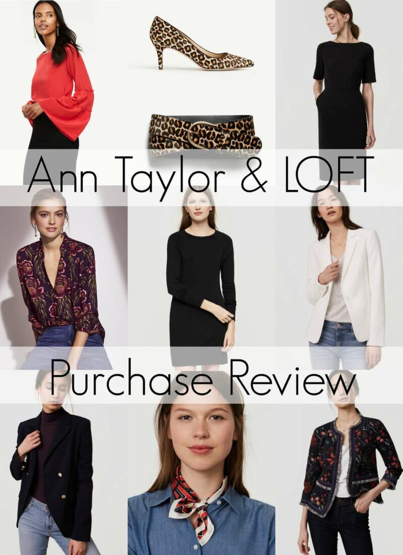 Ann Taylor and LOFT purchase review by Wardrobe Oxygen