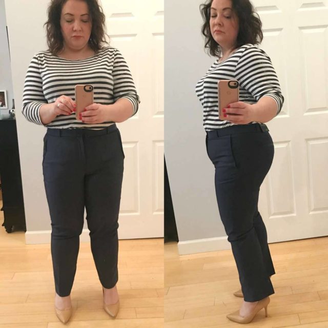 Banana Republic Ryan Pants petite Review - Wardrobe Oxygen