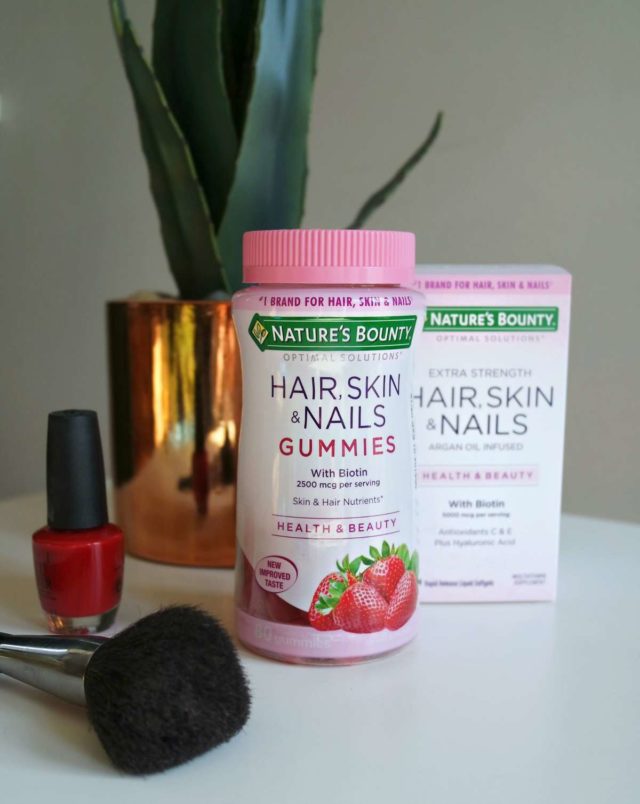 Nature's Bounty Gummies for Hair and Nails Review - Wardrobe Oxygen (sponsored)