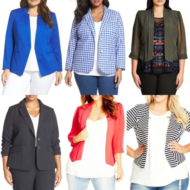 plus size blazers spring 2017